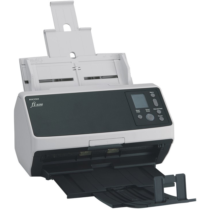 Dokumentscanner FUJITSU fi-8190 (ADF, 90 ppm, 600 x 600 DPI, USB 3.2, crna, siva)-4