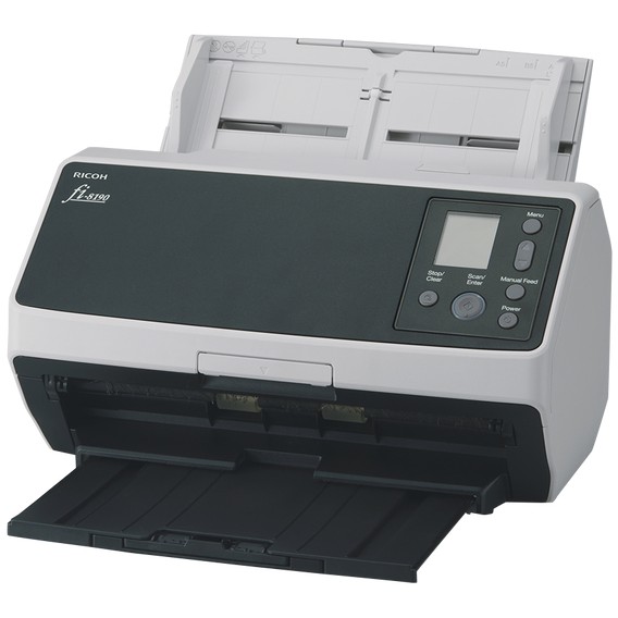 Dokumentscanner FUJITSU fi-8190 (ADF, 90 ppm, 600 x 600 DPI, USB 3.2, crna, siva)-8