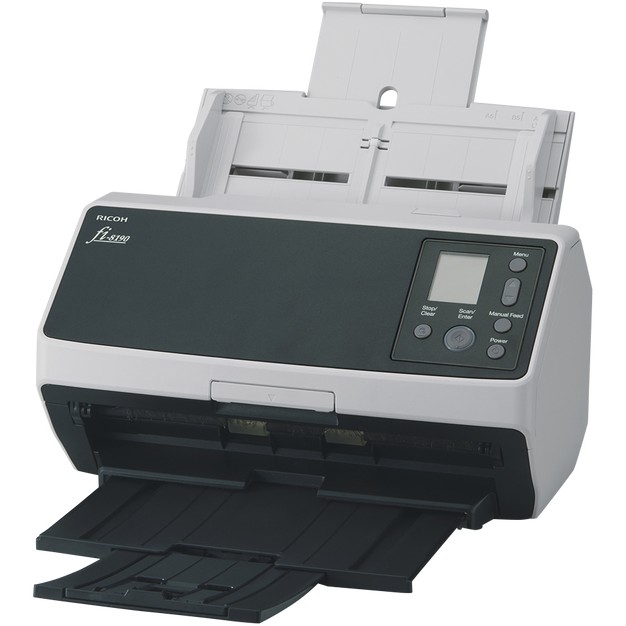 Dokumentscanner FUJITSU fi-8190 (ADF, 90 ppm, 600 x 600 DPI, USB 3.2, crna, siva)-9