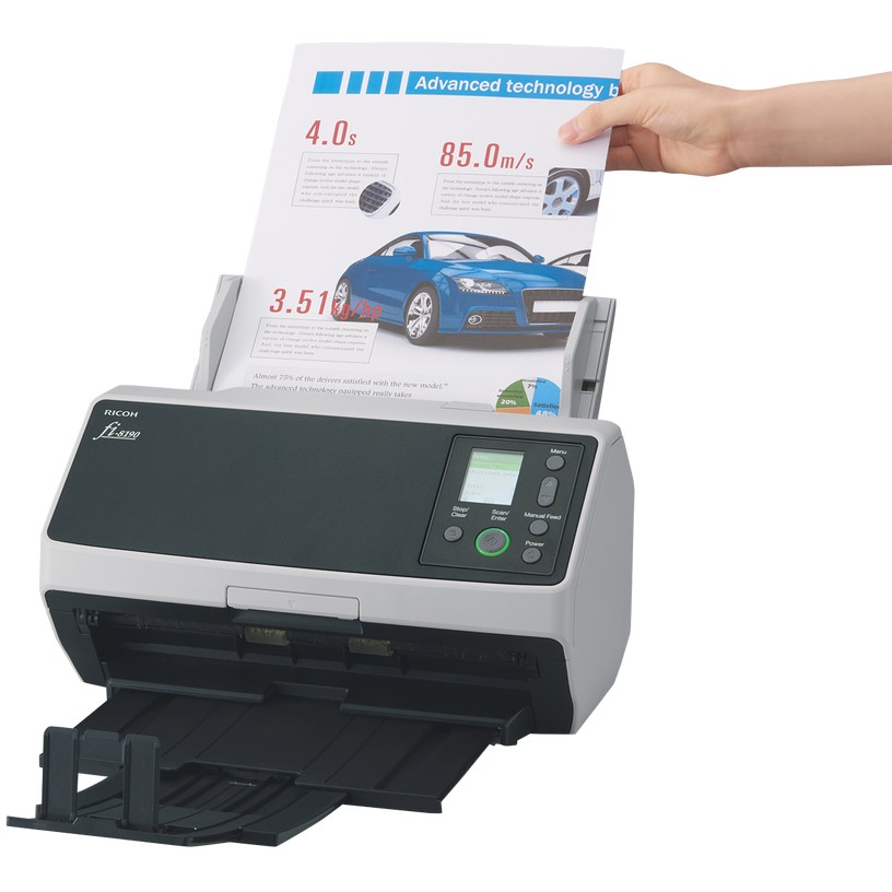 Dokumentscanner FUJITSU fi-8190 (ADF, 90 ppm, 600 x 600 DPI, USB 3.2, crna, siva)-13