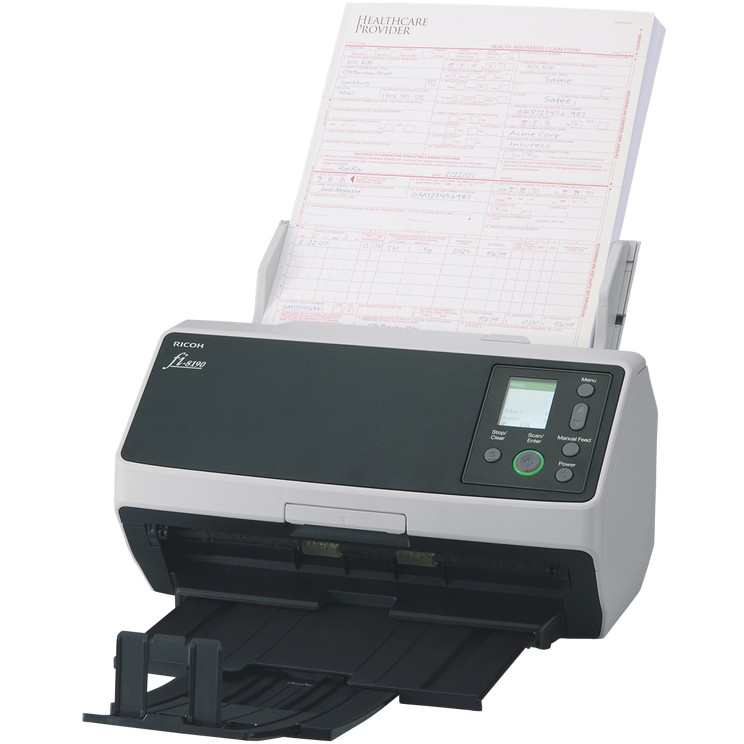 Dokumentscanner FUJITSU fi-8190 (ADF, 90 ppm, 600 x 600 DPI, USB 3.2, crna, siva)-14