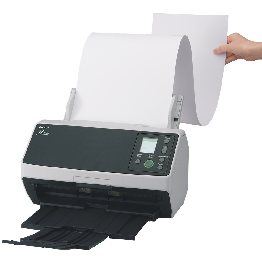Dokumentscanner FUJITSU fi-8190 (ADF, 90 ppm, 600 x 600 DPI, USB 3.2, crna, siva)-16
