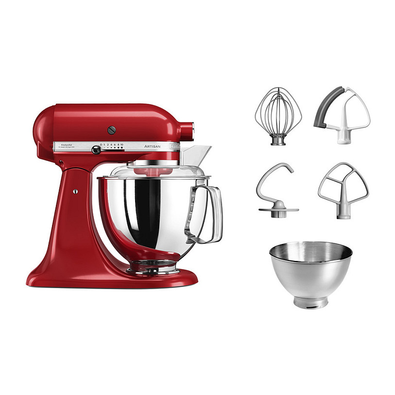 Kuhinjski aparat KITCHENAID ARTISAN 5KSM175PS (300 W, 4.8 L, crvena)-1