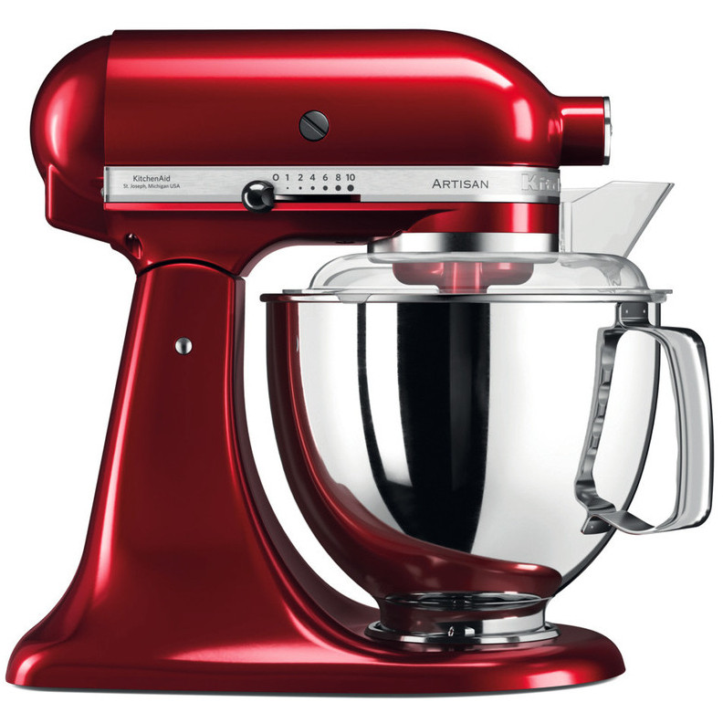 Kuhinjski procesor KITCHENAID 5KSM175PSECA Artisan (300 W, 4.8 L, Crvena)-0
