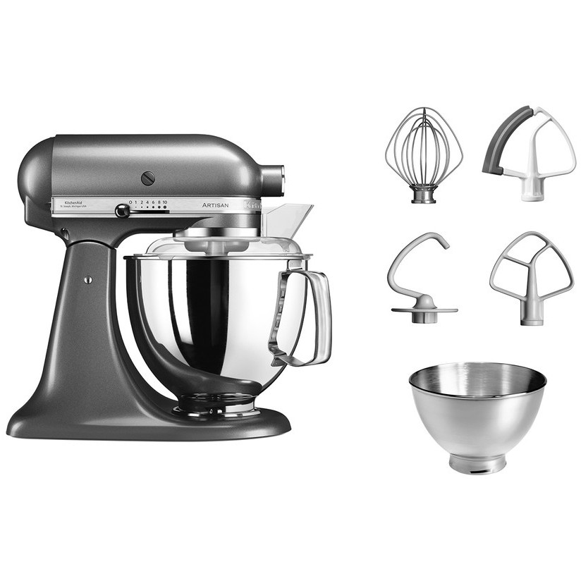 Mikser KITCHENAID Artisan food processor 300 W 4.8 L Silver-1