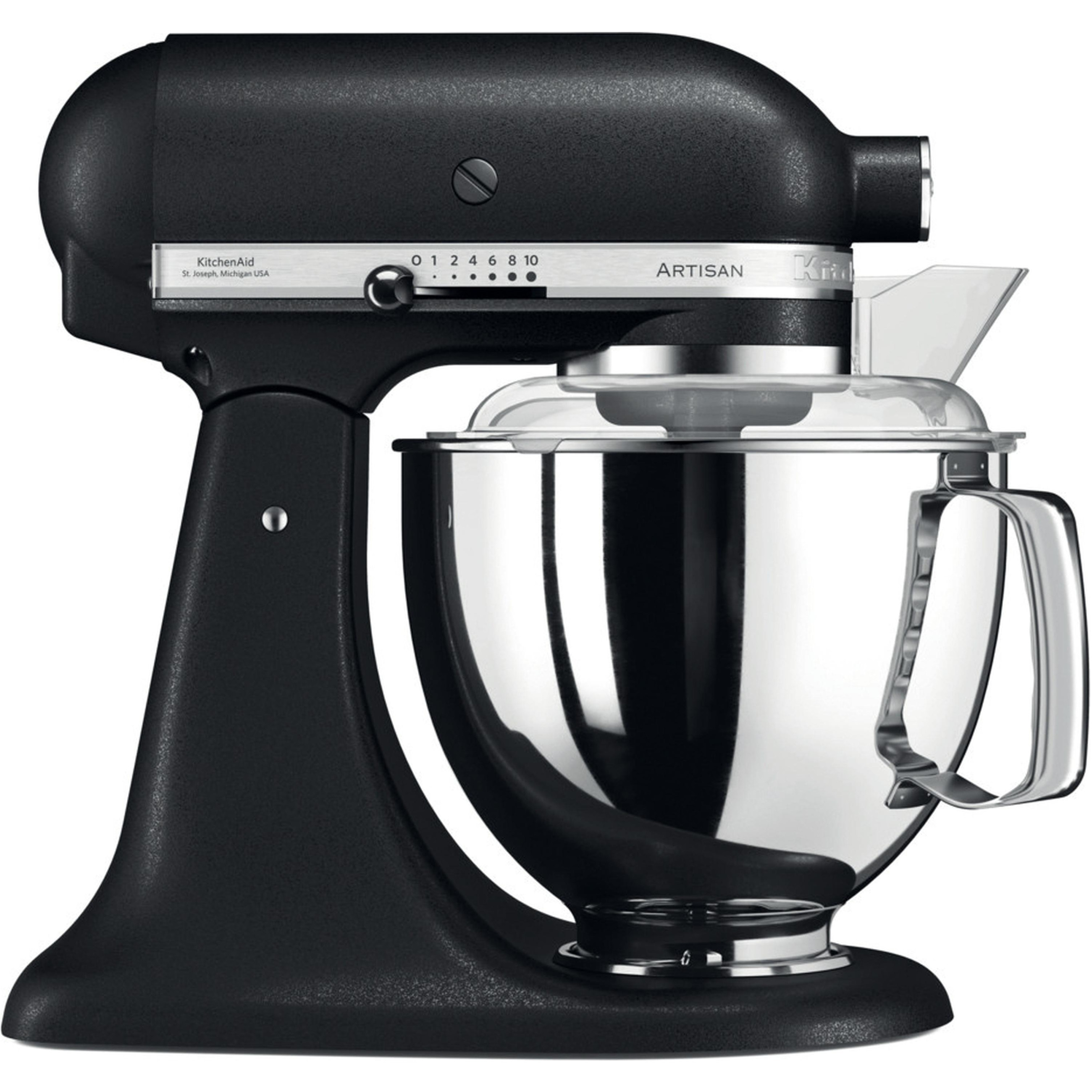 Kuhinjski procesor KITCHENAID 5KSM175PSEBK Artisan (300 W, 4.8 L, crna)