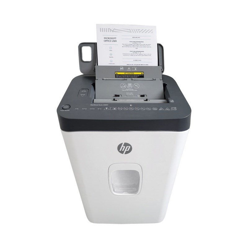 HP ONESHRED Auto 200CC white-gray shredder-2