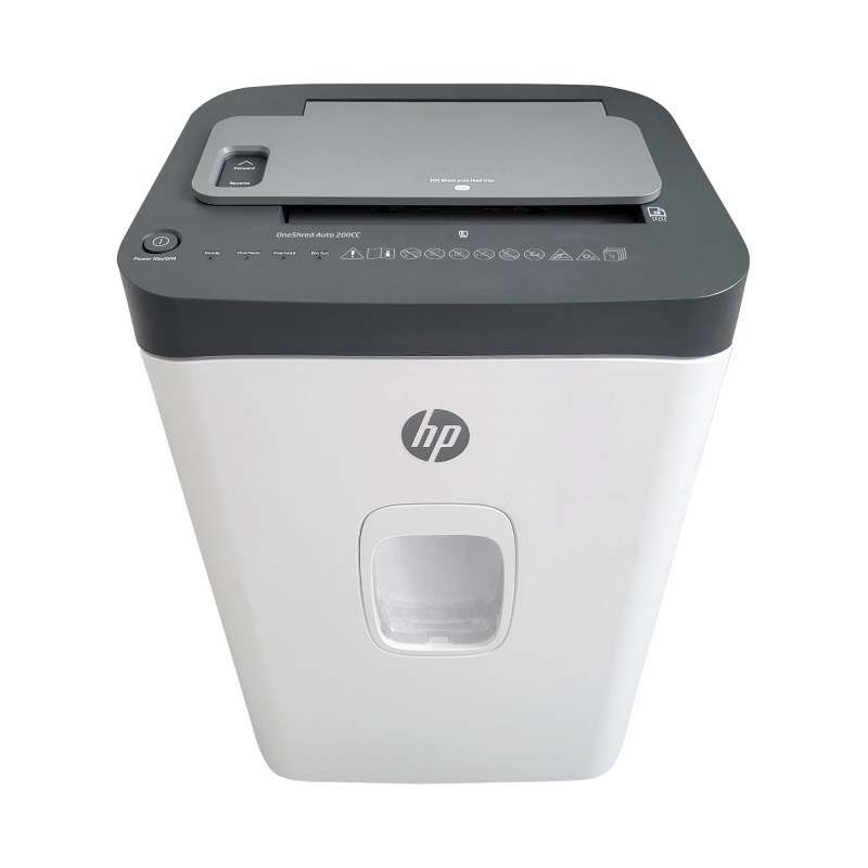 HP ONESHRED Auto 200CC white-gray shredder-1