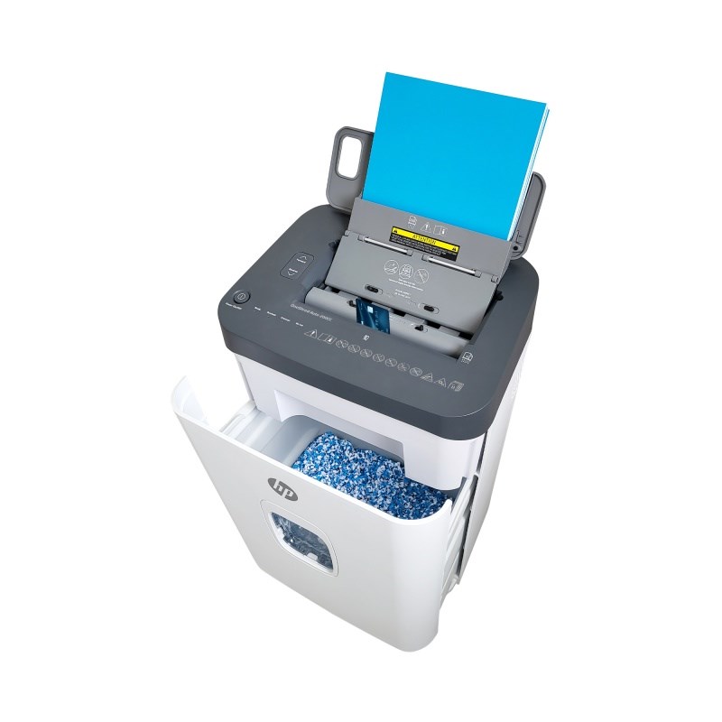 HP ONESHRED Auto 200CC white-gray shredder-7
