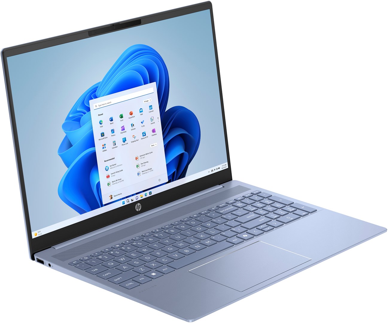 Laptop HP Pavilion 16-ag0211nw (16" IPS, FHD+, AMD Ryzen 5 8540U, 16GB RAM, 512GB SSD, AMD Radeon 740M, Win11Home, internacionalna non-hr tipkovnica) Sky Blue-5