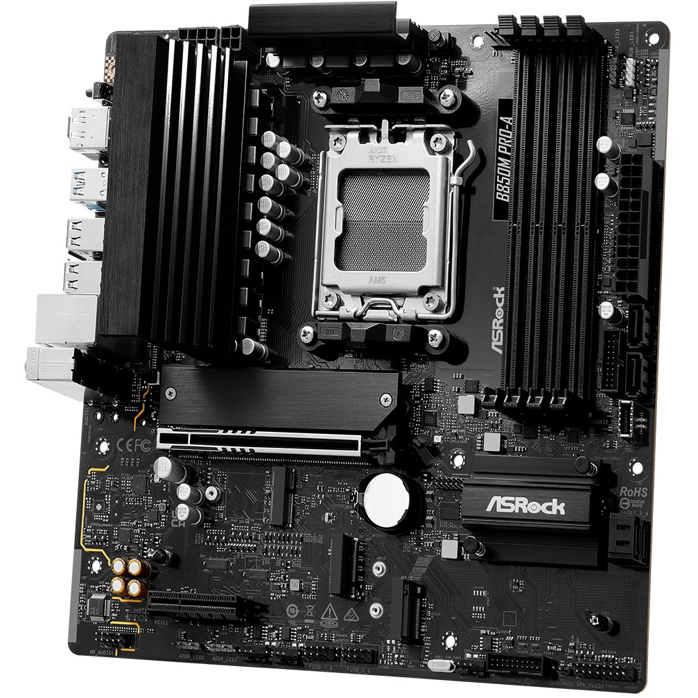 Matična ploča ASROCK B850M Pro-A (AMD B850, Socket AM5, micro ATX)-4