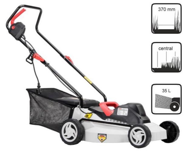 Električna kosilica NAC LE15-37-PB-S, 1500W, 37cm-0
