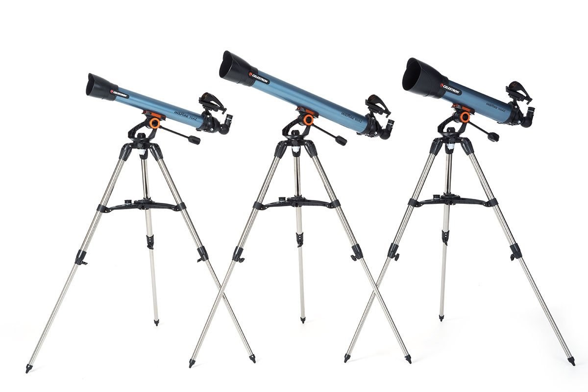 Teleskop CELESTRON Inspire 100mm (Povećanje 241x, Apertura 10 cm, Fokalna duljina 66 cm, Fokalni omjer 6.5, Altazimutalni montaža)-9
