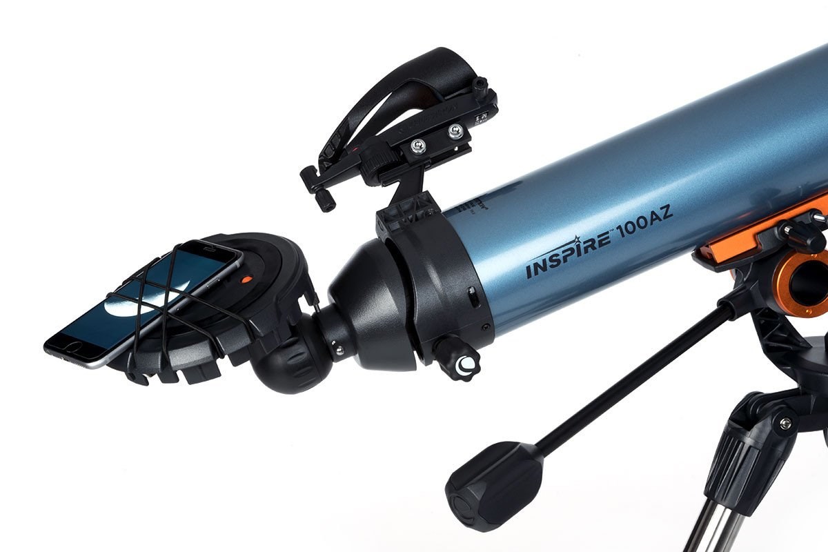 Teleskop CELESTRON Inspire 100mm (Povećanje 241x, Apertura 10 cm, Fokalna duljina 66 cm, Fokalni omjer 6.5, Altazimutalni montaža)-1