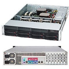 Serversko kućište SUPERMICRO SuperChassis 825TQC-R1K03LPB 2U 1000W