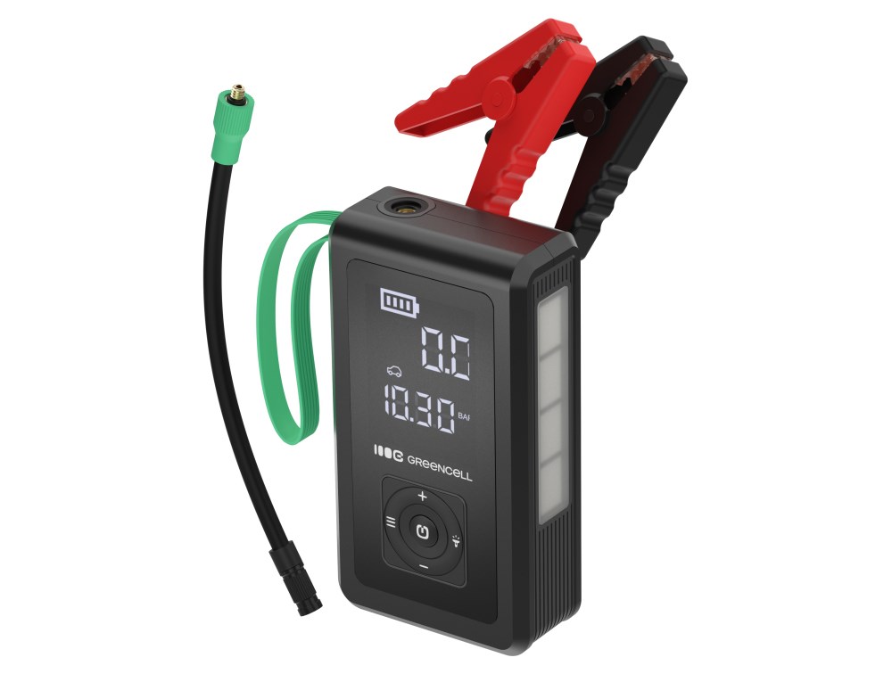Power bank GREEN CELL CJSGC03 (Lithium-Ion, 8000 mAh, Crna, Svijetlo zelena)-4