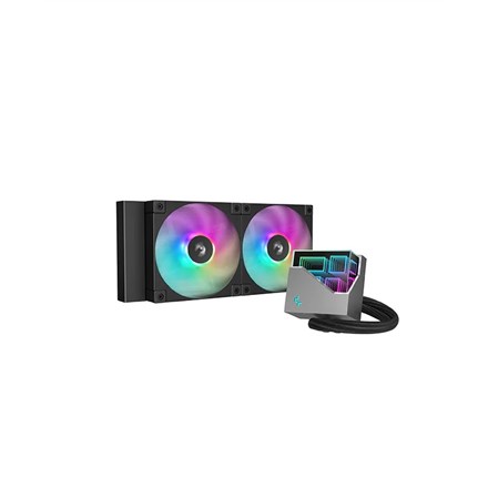 All-in-one liquid cooler DEEPCOOL LT240 12 cm Black-6