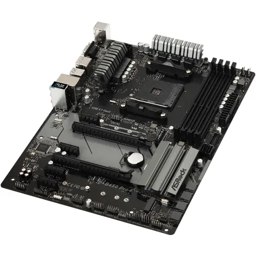 Matična ploča ASROCK B450 Pro4 (amd b450, socket am4, atx)-5
