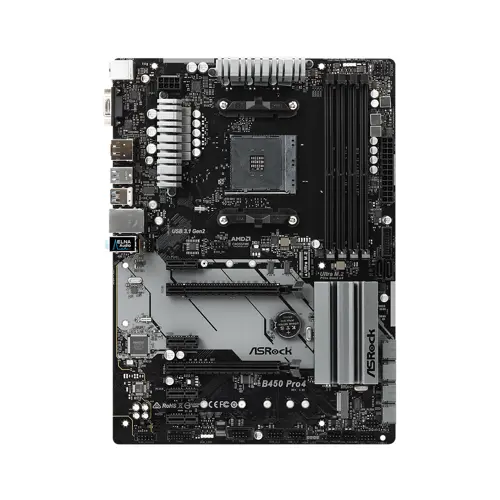 Matična ploča ASROCK B450 Pro4 (amd b450, socket am4, atx)-4