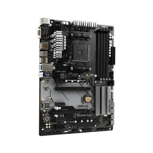 Matična ploča ASROCK B450 Pro4 (amd b450, socket am4, atx)-9