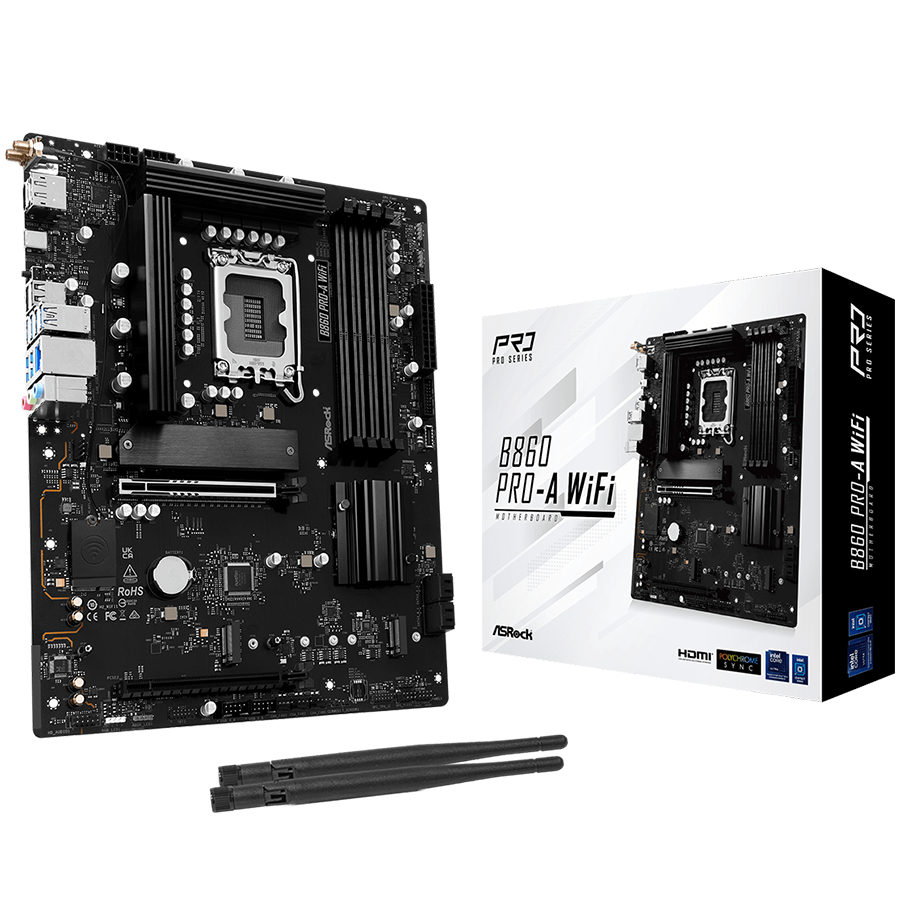 Matična ploča ASROCK B860 Pro-A WiFi DDR5 Intel S-5