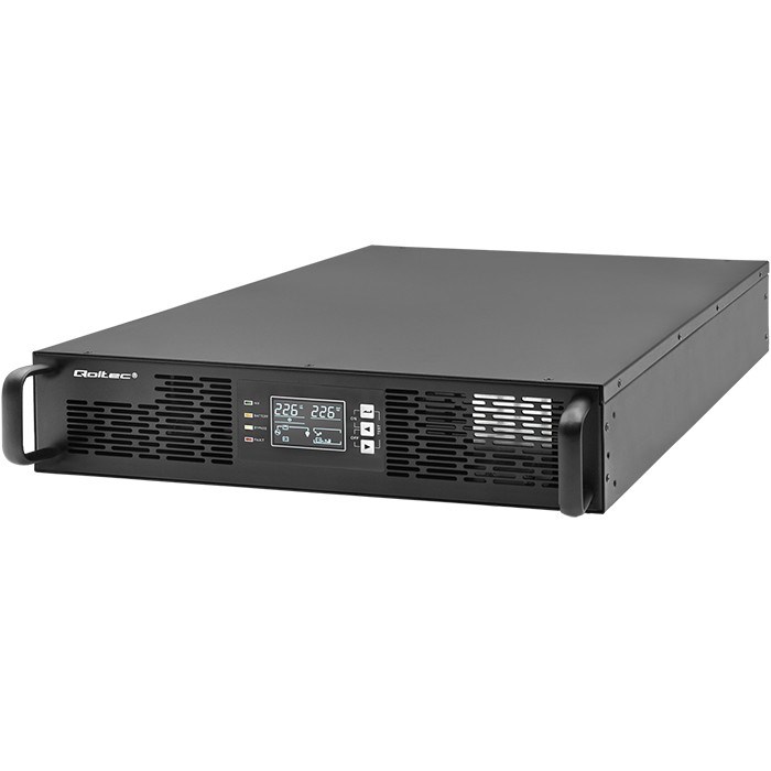 Neprekidno napajanje za rack QOLTEC 52286 (2.4kVA, 2400W, faktor snage 1.0, LCD, EPO, USB, On-line)-6