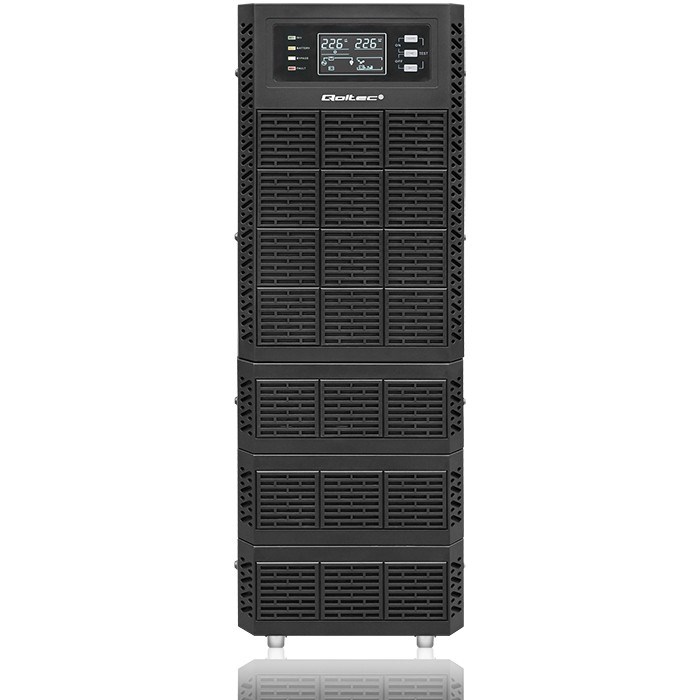 UPS Neprekidno napajanje QOLTEC Monolith Online 6kVA / 6000W (LCD, Rack/Tower, Power Factor 1.0)-10