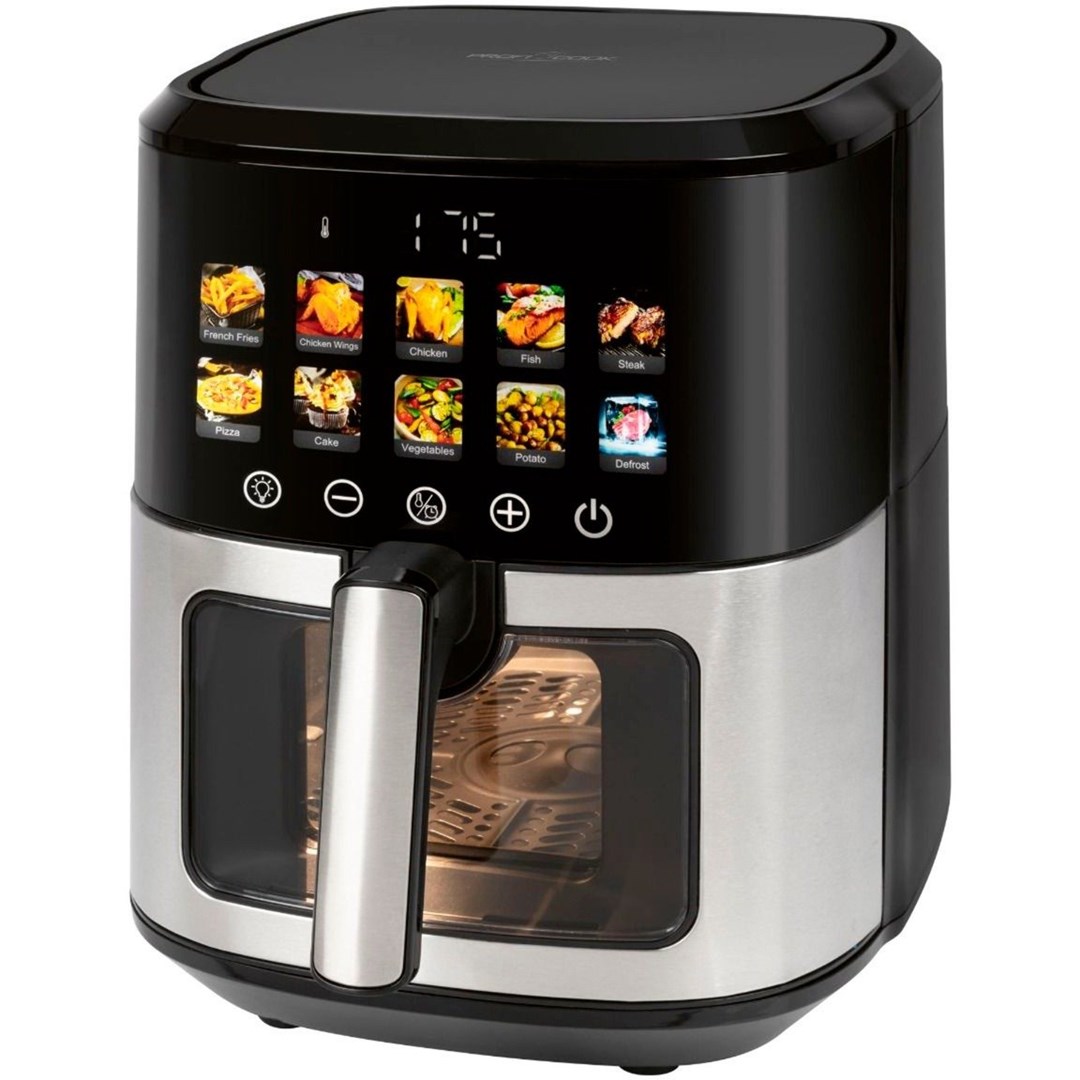 Friteza PROFICOOK PC-FR 1286 H (kapacitet 6.5 L, snaga 1700 W, 9 programa, LED zaslon, termostat)-0