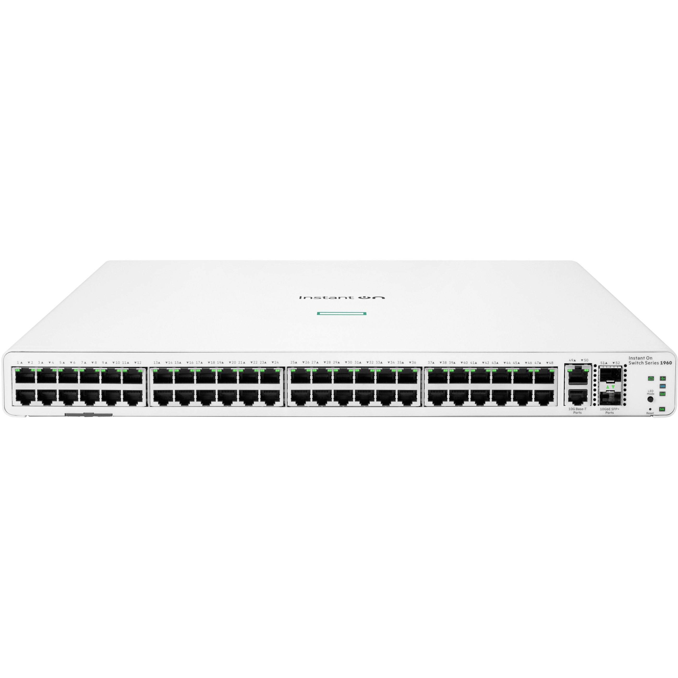 Mrežni switch HPE Aruba Instant On 1960 (48G 2XGT 2SFP+ Managed L2+ Gigabit Ethernet (10/100/1000) 1U, bijela)-0
