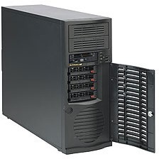 Kućište → SUPERMICRO → SuperChassis 733TQ-668B Midi Tower Crna 668 W-0