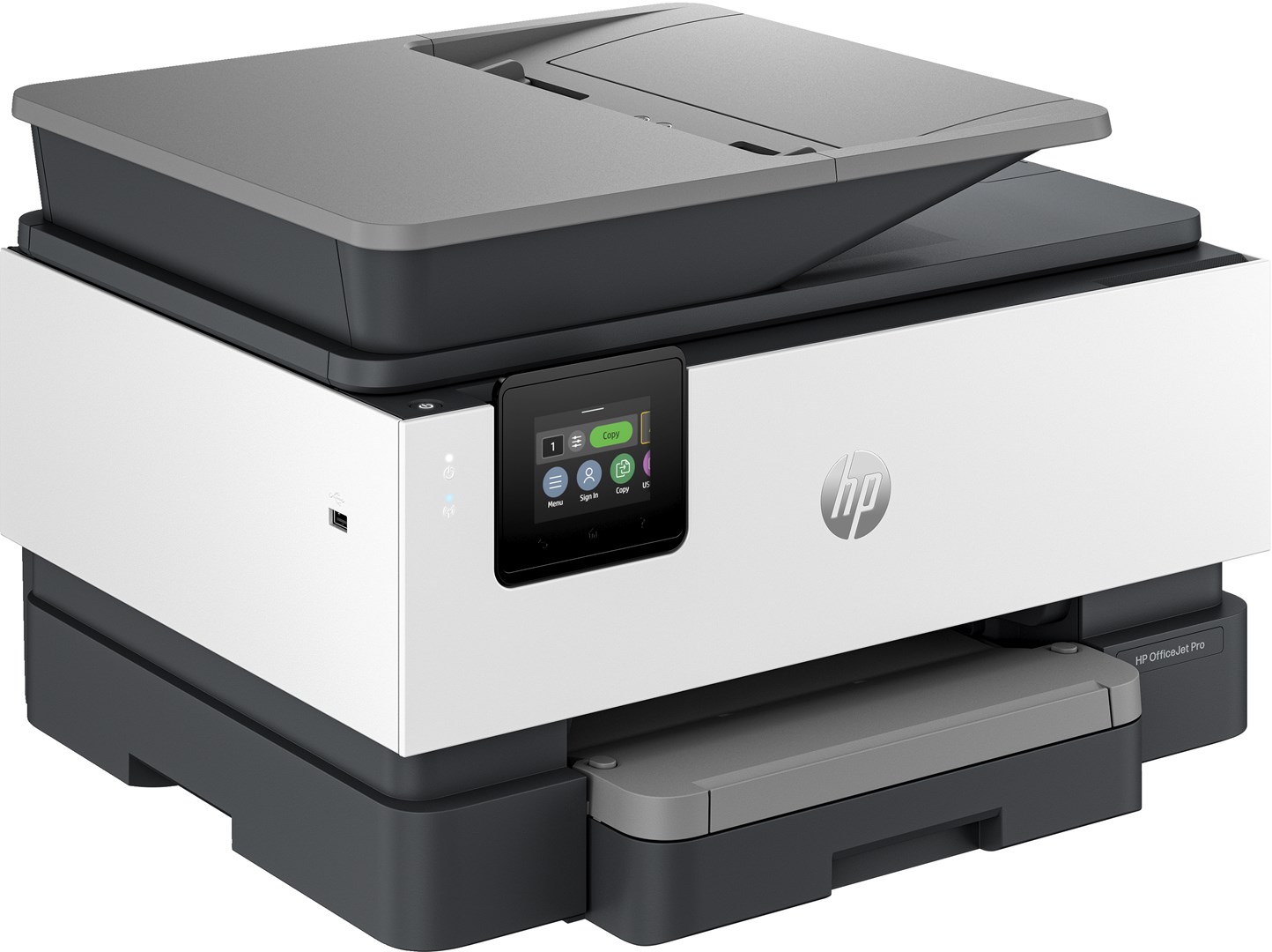 Pisač HP Officejet Pro 9120b Aio (512 MB memorije, 1200 MHz, boja siva, 250 listova kapaciteta, 60 listova izlaznog kapaciteta)-1