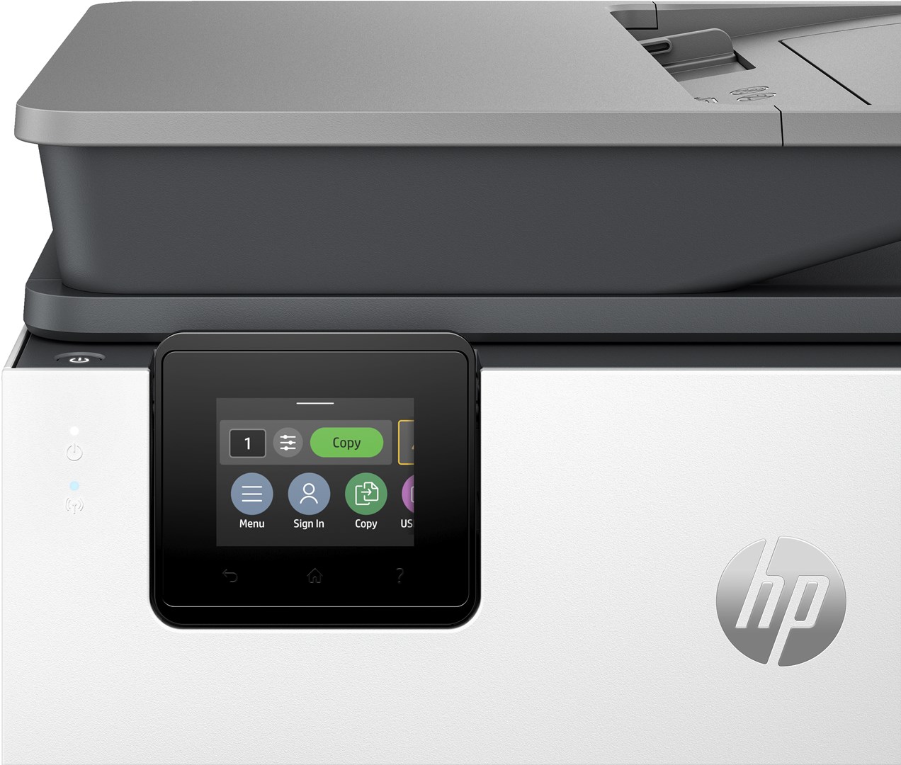 Pisač HP Officejet Pro 9120b Aio (512 MB memorije, 1200 MHz, boja siva, 250 listova kapaciteta, 60 listova izlaznog kapaciteta)-2