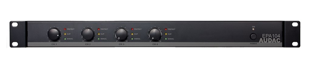 Four-channel amplifier AUDAC EPA104-0