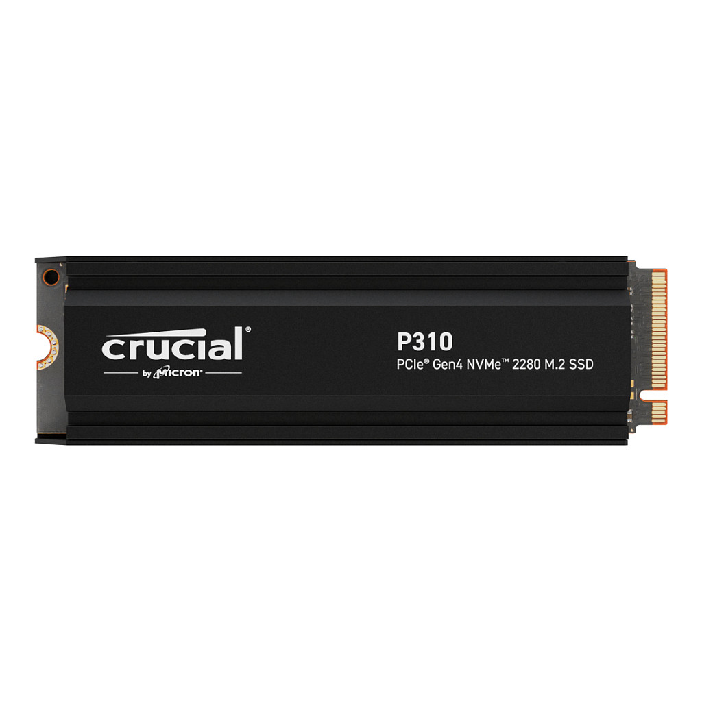 SSD CRUCIAL P310 1 TB (read speed 7100 MB/s, write speed 6000 MB/s, PCI Express 4.0, M.2 2280, NVMe)-1