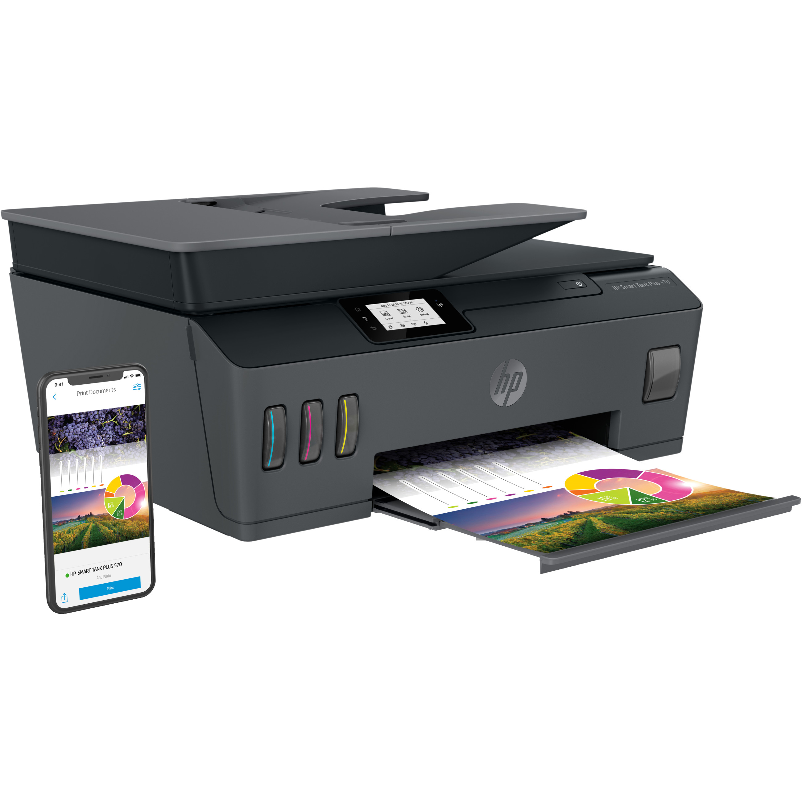 Višenamjenski uređaj HP SMART TANK PLUS 570 bežični All-in-One-5