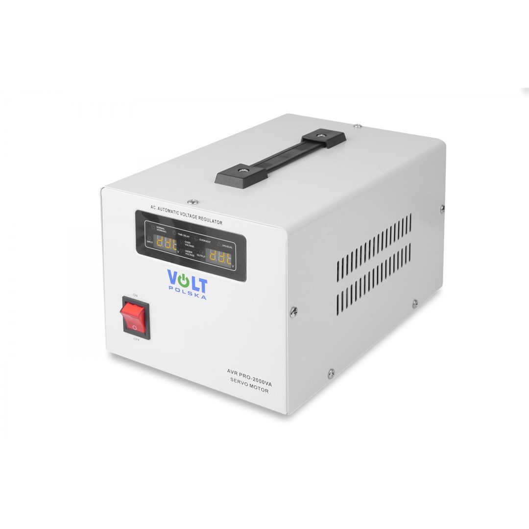 Stabilizator napona VOLT POLSKA AVR PRO 2000VA (1200W, 3% preciznost, LCD)-2