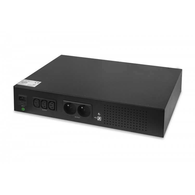 UPS napajanje VOLT POLSKA RackUPS 850VA/480W (Line-interactive, 1x9Ah, 2U)-4
