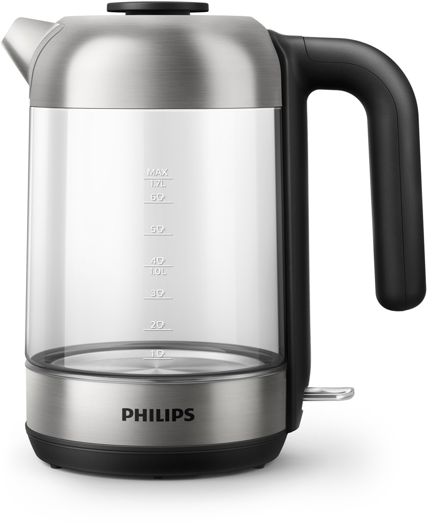 Kettle PHILIPS 5000 series HD9339/80 (stakleni, 1.7L, 2200W, automatsko isključivanje, prozirno)-0