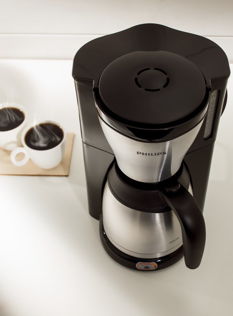 Philips Café Gaia Collection Café Gaia HD7546/20 Drip Filter Coffee Machine, thermo jug-2