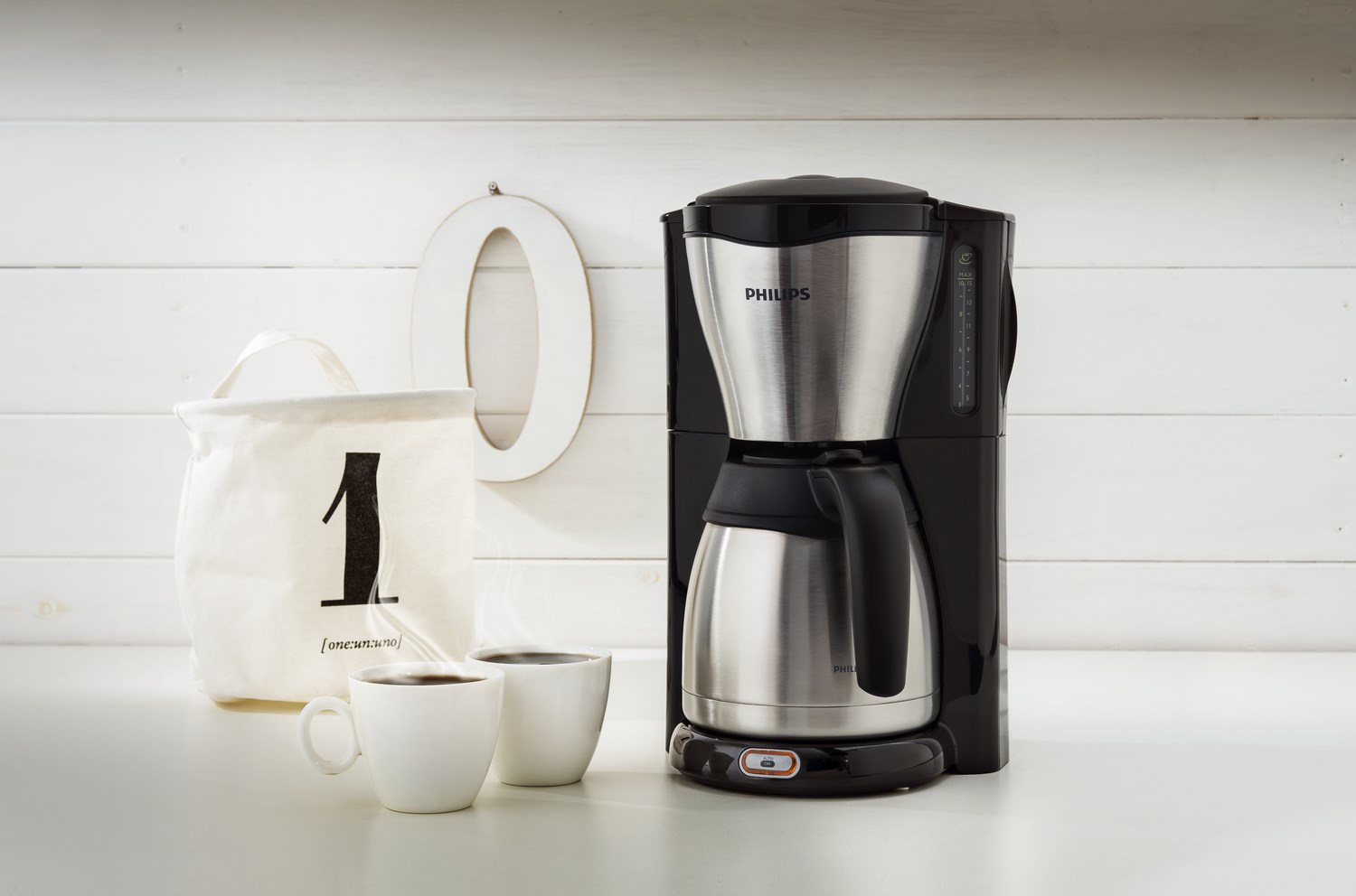 Philips Café Gaia Collection Café Gaia HD7546/20 Drip Filter Coffee Machine, thermo jug-7
