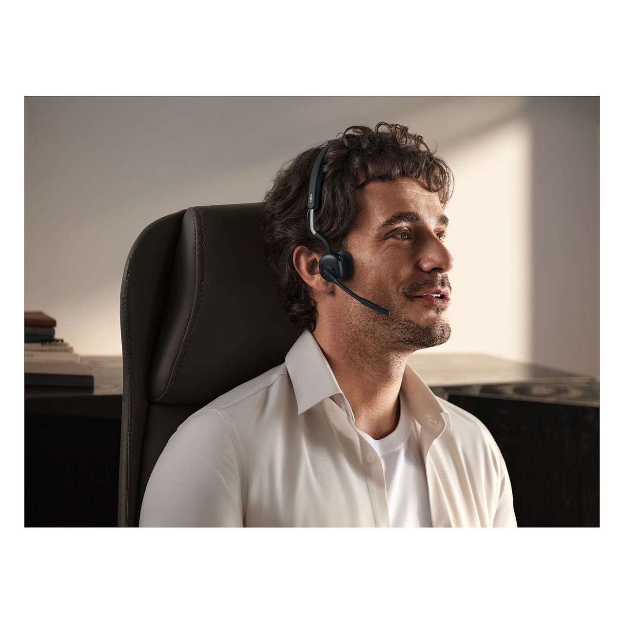 SHOKZ OpenMeet Wireless Bluetooth Bone Conduction Videoconferencing Headset-8