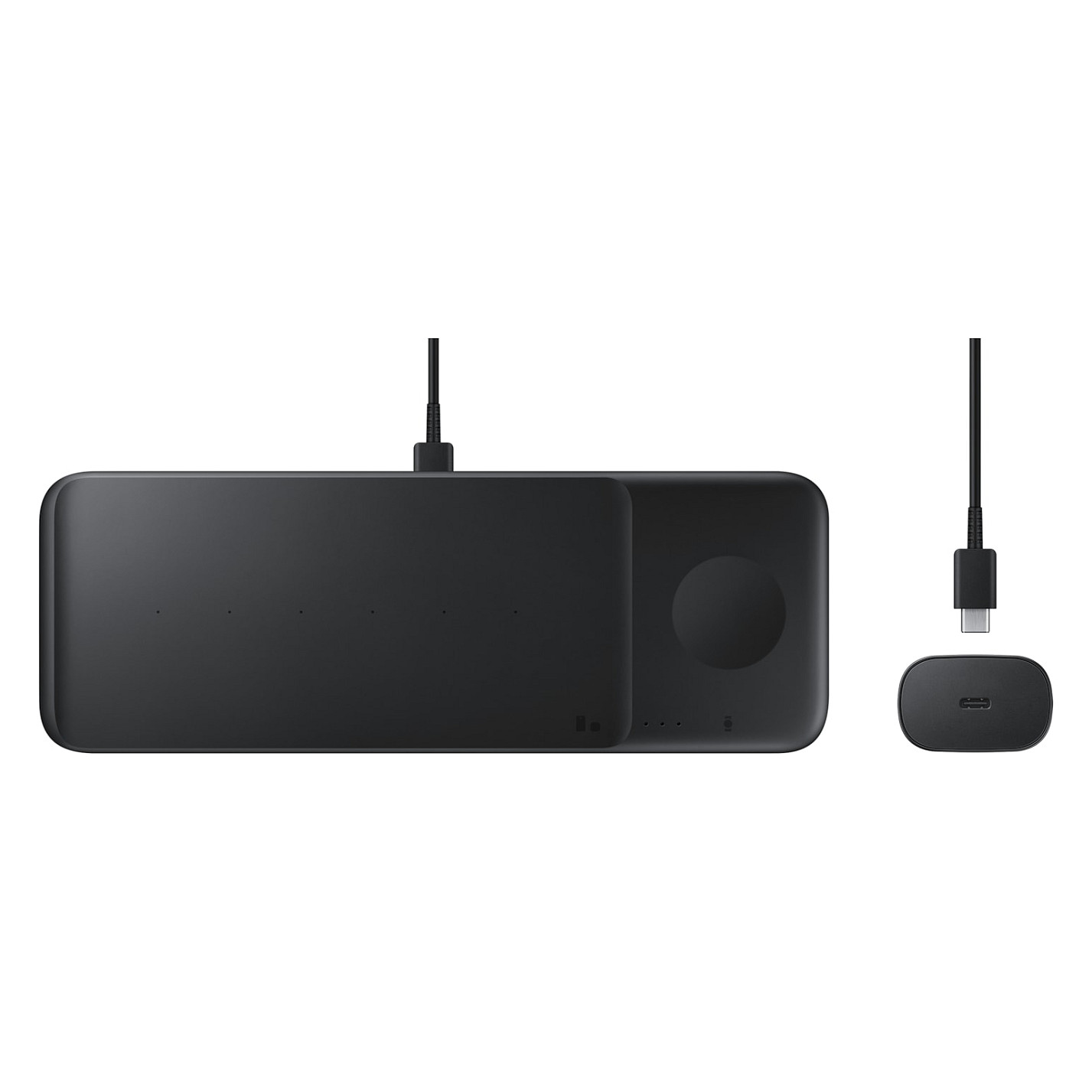 Bežični punjač SAMSUNG EP-P6300 (za smartphone, smartwatch, crni, brzo punjenje)-6