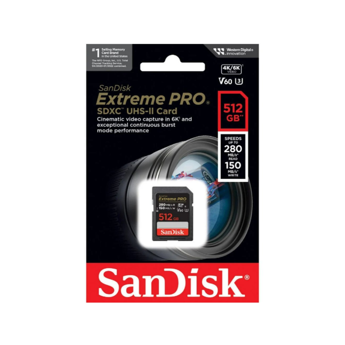 Memorijska kartica SANDISK SDSDXEP-512G-GN4IN (512 GB, SDXC, UHS-II, Class 10, Crna)-5