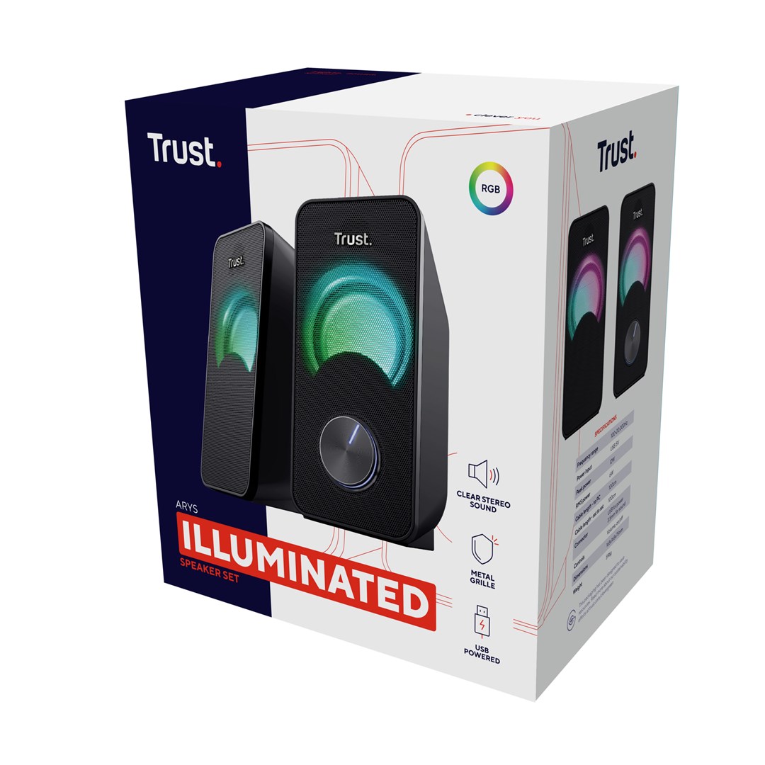 Zvučnik TRUST Arys Black Wired 6 W-4
