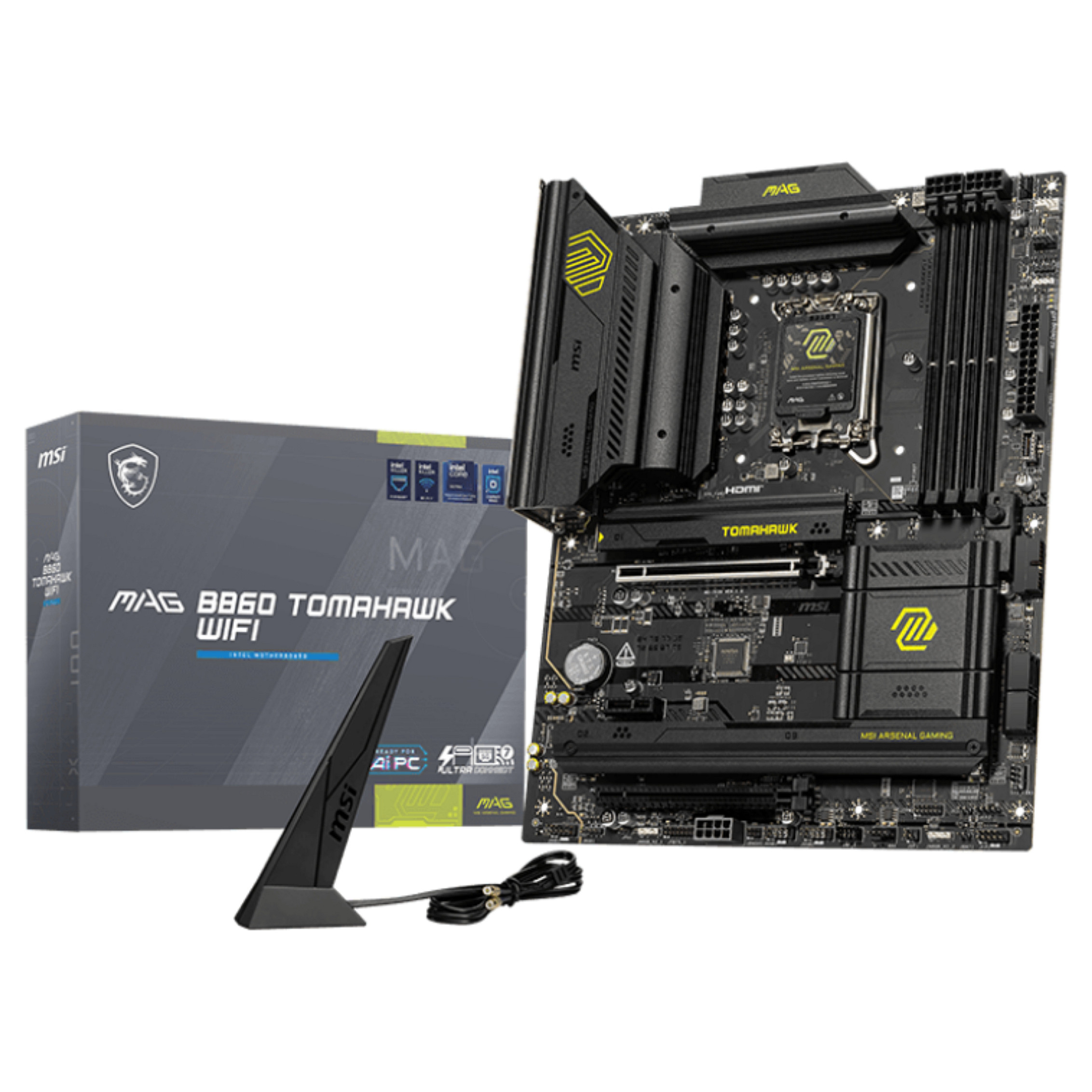 Motherboard MSI MAG B860 TOMAHAWK WIFI Intel B860 LGA 1851 ATX-4