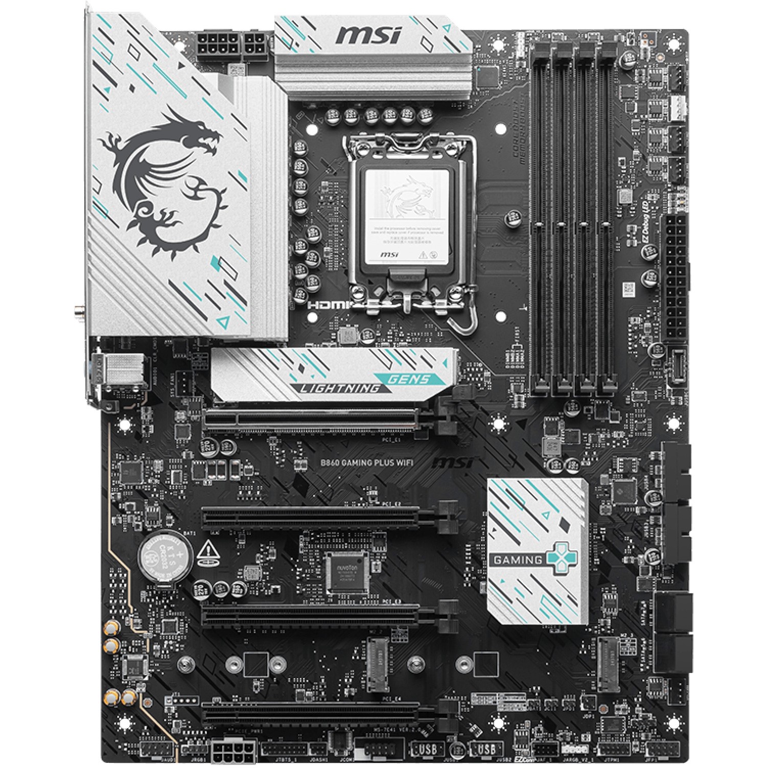 Motherboard MSI B860 GAMING PLUS WIFI Intel B860 LGA 1851 ATX-1