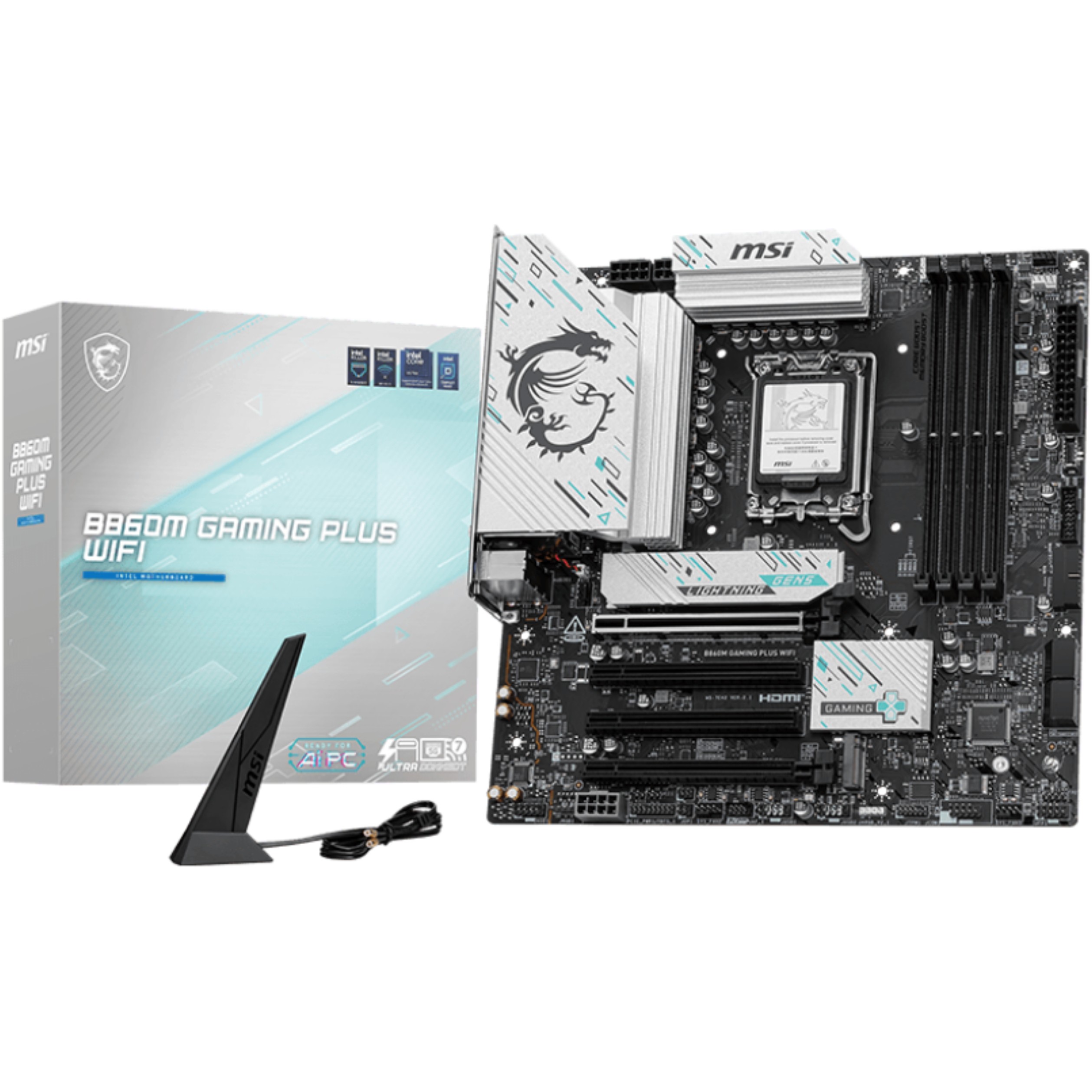 Motherboard MSI B860M GAMING PLUS WIFI Intel B860 LGA 1851 micro ATX-0