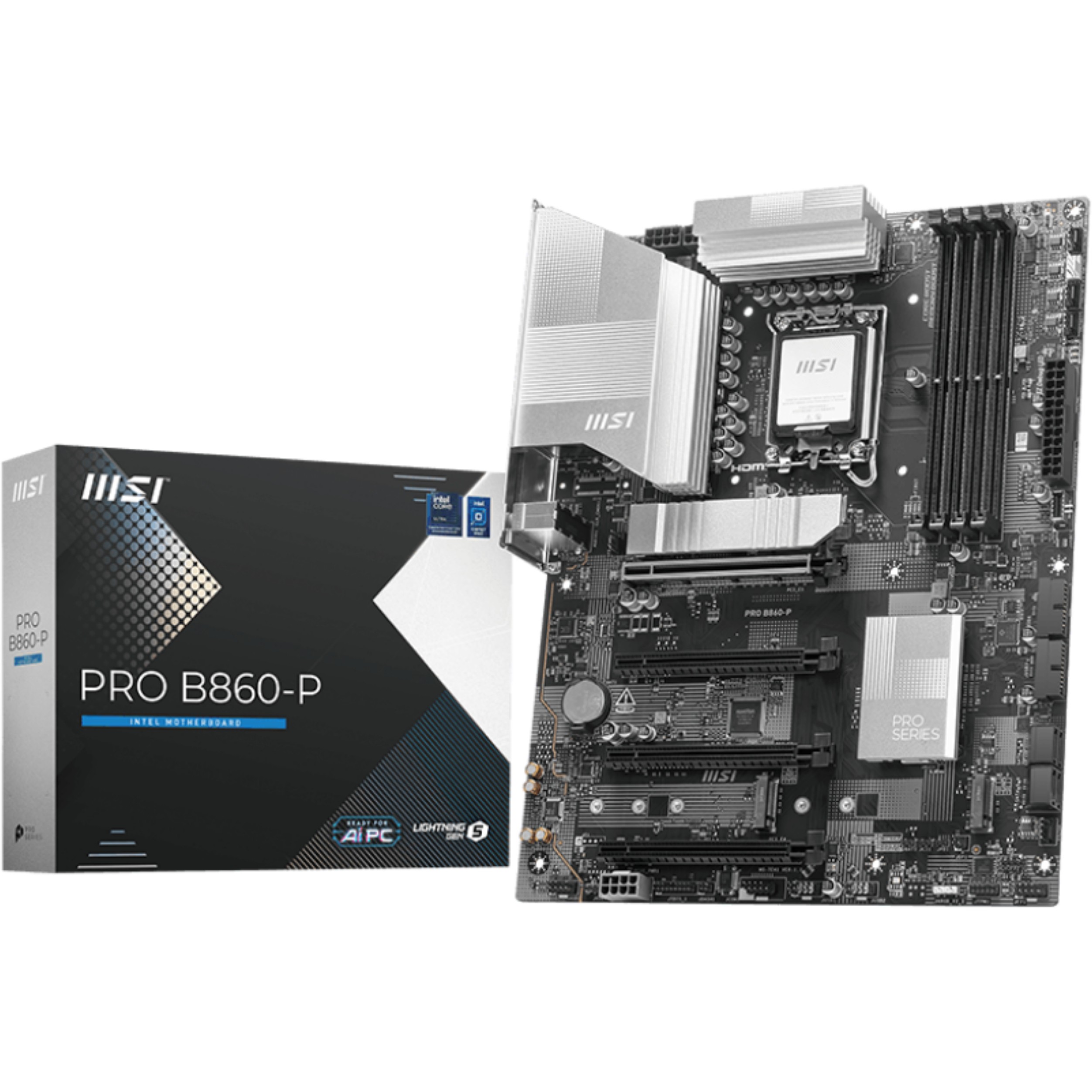 Motherboard MSI PRO B860-P Intel B860 LGA 1851 ATX-0