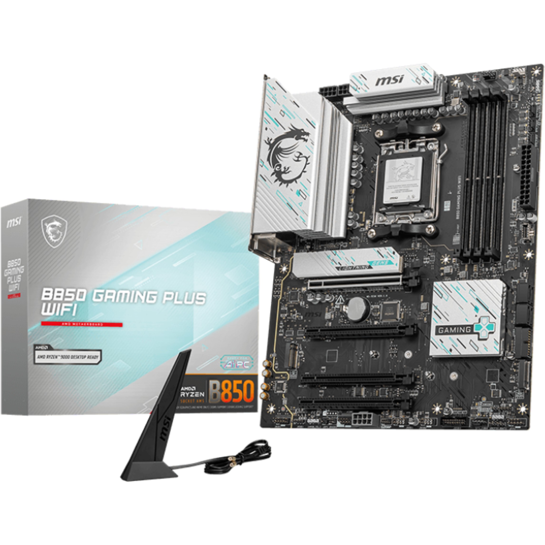 Motherboard MSI B850 GAMING PLUS WIFI Socket AM5 ATX