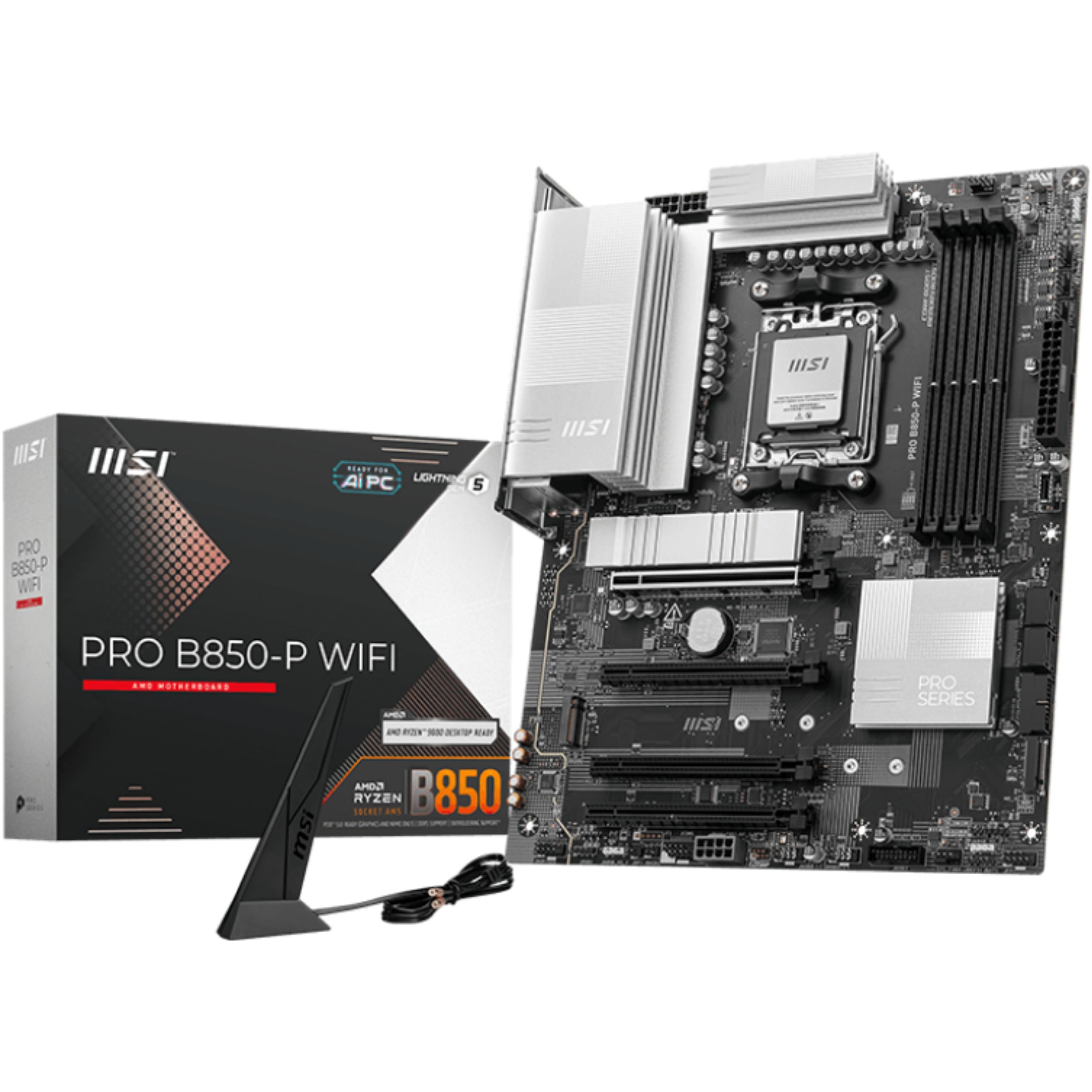Motherboard MSI PRO B850-P WIFI Socket AM5 ATX-4